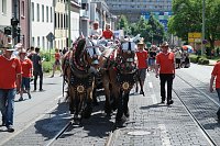 Bild: Festumzug zum 1090. Geburtstag der Rolandstadt