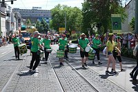 Bild: Festumzug zum 1090. Geburtstag der Rolandstadt