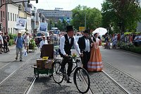 Bild: Festumzug zum 1090. Geburtstag der Rolandstadt