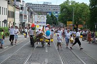 Festumzug zum 1090. Geburtstag der Rolandstadt Bild: Festumzug zum 1090. Geburtstag der Rolandstadt