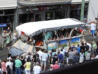 Bild: Festumzug aus einer etwas anderen Perspektive