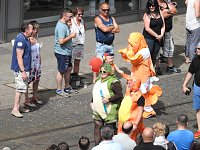 Bild: Festumzug aus einer etwas anderen Perspektive