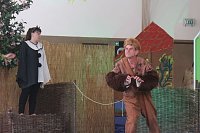 Bild: Peter und der Wolf in der Inszenierung der Nordth&uuml;ringer Lebenshilfe