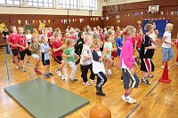 Bild: Viel Bewegung in der Schule