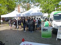 Die "Aktion junge Fahrer" am Berufsschulzentrum Bild: Die "Aktion junge Fahrer" am Berufsschulzentrum