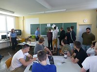 Die "Aktion junge Fahrer" am Berufsschulzentrum Bild: Die "Aktion junge Fahrer" am Berufsschulzentrum