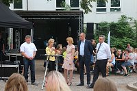 Bye, bye Oberstufe - den Beginn der Sanierung am Humboldt-Gymnasium wurde heute ausgiebig gefeiert Bild: Bye, bye Oberstufe - den Beginn der Sanierung am Humboldt-Gymnasium wurde heute ausgiebig gefeiert