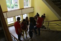 Bye, bye Oberstufe - den Beginn der Sanierung am Humboldt-Gymnasium wurde heute ausgiebig gefeiert Bild: Bye, bye Oberstufe - den Beginn der Sanierung am Humboldt-Gymnasium wurde heute ausgiebig gefeiert