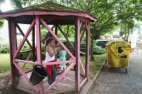 Bye, bye Oberstufe - den Beginn der Sanierung am Humboldt-Gymnasium wurde heute ausgiebig gefeiert Bild: Bye, bye Oberstufe - den Beginn der Sanierung am Humboldt-Gymnasium wurde heute ausgiebig gefeiert