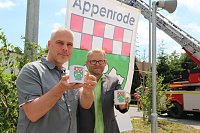 Bild: Doppelter Grund zum Feiern