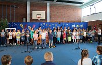 Die Grundschule Görsbach verabschiedete ihre Viertklässler mit einer schicken Feier Bild: Die Grundschule Görsbach verabschiedete ihre Viertklässler mit einer schicken Feier