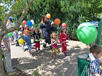 Bild: Sommerfest der Burgspatzen