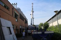 Aufgehangen und eingefädelt - "Repowering" am Nordhäuser BHKW Bild: Aufgehangen und eingefädelt - "Repowering" am Nordhäuser BHKW