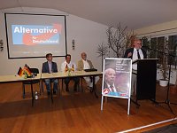 Bürgerversammlung der AfD in Niedergebra Bild: Bürgerversammlung der AfD in Niedergebra