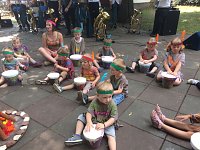Bild: Winnetou and Old Shatterhand waren beim Heimat- und Sch&uuml;tzenfest in Urbach mit dabei