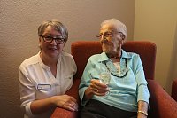 Bild: 100 Jahre in Nordhausen - Emmi Tittmann's Geburtstag wurde heute ordentlich gefeiert