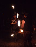 Burg in Flammen Bild: Burg in Flammen