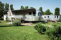 Airstreams auf Camping Ca'Savio Bild: Airstreams auf Camping Ca'Savio