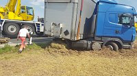 Unfall auf der B4 in Höhe Fuchsfarm Bild: Unfall auf der B4 in Höhe Fuchsfarm