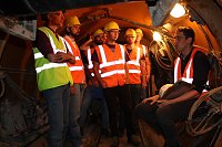 Bild: Im Rohrvortrieb in Bottrop