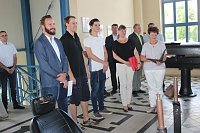 Bergbautechnologen beendeten Ausbildung Bild: Bergbautechnologen beendeten Ausbildung