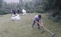 Mahd gegen den Gipsabbau Bild: Mahd gegen den Gipsabbau