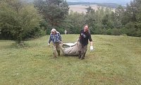 Mahd gegen den Gipsabbau Bild: Mahd gegen den Gipsabbau