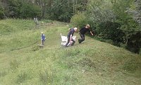 Mahd gegen den Gipsabbau Bild: Mahd gegen den Gipsabbau
