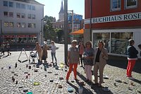 Mut schöpfen - Aktion sollte auf Gewalt gegen Frauen aufmerksam machen Bild: Mut schöpfen - Aktion sollte auf Gewalt gegen Frauen aufmerksam machen