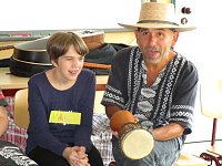 Eine Reise durch die Welt der Klänge erlebten jetzt die Schülerinnen und Schüler des Förderzentrums St. Martin Bild: Eine Reise durch die Welt der Klänge erlebten jetzt die Schülerinnen und Schüler des Förderzentrums St. Martin