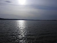 Bild: Sommerabend am Stausee Kelbra