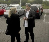 OB-Kandiat Erfurt unterwegs Bild: OB-Kandiat Erfurt unterwegs