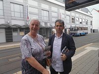 OB-Kandiat Erfurt unterwegs Bild: OB-Kandiat Erfurt unterwegs