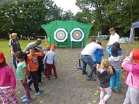 Schulanfangsaktionstag auf dem Hohekreuz-Sportplatz Bild: Schulanfangsaktionstag auf dem Hohekreuz-Sportplatz