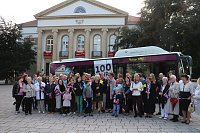 Ein Bus zum Geburtstag - Theater Nordhausen feiert 100. Jubiläum Bild: Ein Bus zum Geburtstag - Theater Nordhausen feiert 100. Jubiläum