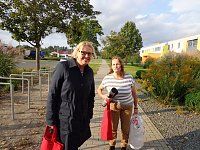 Bild: Mit Jutta Krauth auf Ost-Tour