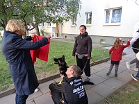 Bild: Mit Jutta Krauth auf Ost-Tour