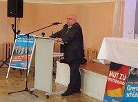 AfD-Wahlkampf in Mühlhausen Bild: AfD-Wahlkampf in Mühlhausen