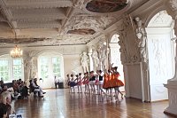 Radevas Eleven im Riesensaal in Sondershausen Bild: Radevas Eleven im Riesensaal in Sondershausen