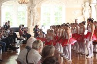 Radevas Eleven im Riesensaal in Sondershausen Bild: Radevas Eleven im Riesensaal in Sondershausen