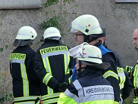 Bild: Feuerwehren der Gemeinde Werther probten Ernstfall