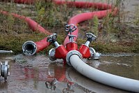 Bild: Feuerwehren der Gemeinde Werther probten Ernstfall