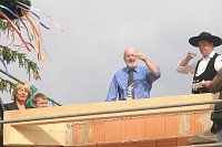 Bild: Richtfest der neuen Filterhalle