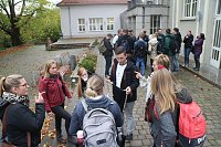 Bild: Spuren hinterlassen - mit fast 200 Studierenden war der Andrang so gro&szlig; wie noch nie