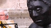 Bild: Luther-Denkmal vor der Blasii-Kirche eingeweiht