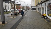 Bild: Saubere Rautenstra&szlig;e