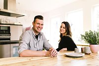 Bild: Gr&uuml;nder: M&ouml;beldesigner Daniel Koppe und Lisa H&uuml;hnermann