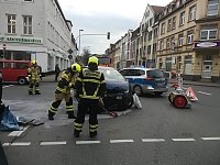 Bild: Unfall auf der Kreuzung