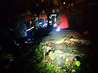 Bild: Nachtwanderung der Jugendfeuerwehren