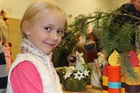Bild: Adventsvorbereitungen an der Evangelischen Grundschule Nordhausen